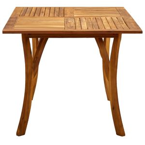 <b>Solid</b> Acacia <b>Wood</b> Dining <b>Table</b> Large Durable and Natural <b>Wood</b> Design - Product Image 3