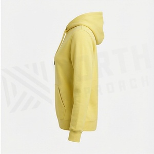 Pulls décontractés pour femmes en tissu délavé à l'acide, tendance, à manches longues, coupe oversize, avec impression de couleur personnalisée, vêtements sur mesure - Product Image 3