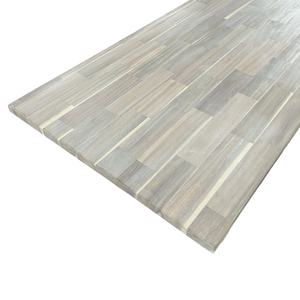 โต๊ะเครื่องแป้งทำจากไม้อะคาเซียทำจากไม้เคลือบแว็กซ์สีขาวออร์แกนิกสำหรับใช้ในครัว - Product Image 5