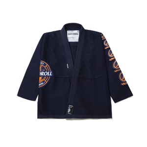 Kimono de BJJ Shoyoroll Tangerine Competitor bleu marine 450 gsm avec sacs - Product Image 1
