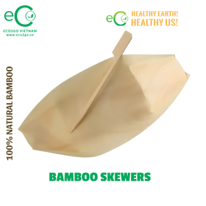 Brochettes en bambou bio premium – Bâtonnets écologiques pour barbecue et aliments, sans éclats, résistants aux hautes températures - Product Image 3