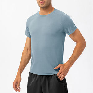 เสื้อยืดกีฬาผู้ชาย แบรนด์ Men's Top Sportswear รุ่น Blank Gym คอกลม ระบายอากาศได้ดี เหมาะสำหรับวิ่งและออกกำลังกายในฤดูใบไม้ผลิและฤดูร้อน - Product Image 3