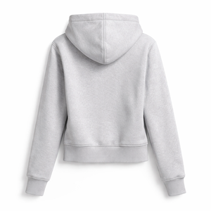 Wholesale Custom Ladies Zipped Hoodie 100% Cotton Supplier - OEM Ladies Zipped Hoodie in Bulk - Product Image 2