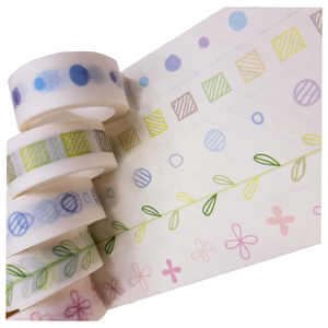 Cinta adhesiva personalizada Glitter Washi Tape para Decoración - Product Image 3