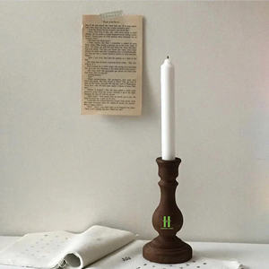 Candelabros de estilo bohemio para centros de mesa de boda, decoraciones de mesa, portavelas de madera, diseño personalizado de fábrica en Vietnam. - Product Image 3