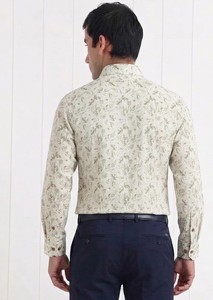 Camisa Casual de Hombre Enovate con Estampado Floral, 100% Algodón, ODM, Manga Larga, Cuello Clásico, Transpirable, Popelina, Verano - Product Image 3