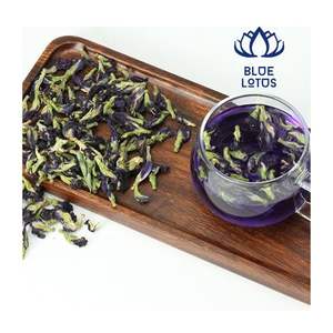 MEILLEUR CHOIX 2026 Fleur de pois papillon séchée, ingrédient de thé bleu premium pour infusion de boissons et colorant alimentaire - Product Image 1