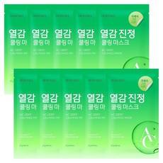 Dewtree Maschera Viso Lenitiva Profonda AC, Confezione da 10 Pezzi in Fogli con Centella per il Trattamento dell'Acne - Product Image 1