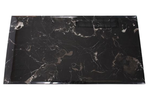 Mesa de Centro Moderna de Mármol Rectangular con Patas de Metal, Muebles para Sala de Estar, Hotel o Apartamento - Product Image 6