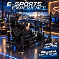Simulateur de course VR complet pour PC, simulateur de conduite automobile en intérieur, kart électrique de drift, cockpit de course, pédales, équipement de terrain de jeu AR