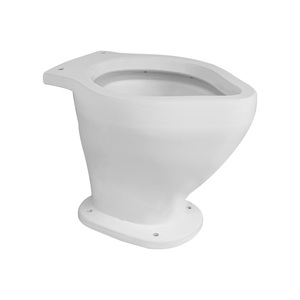 Inodoros de Baño Modernos de Alta Calidad, Montados en el Suelo, Fáciles de Limpiar, de Cerámica Blanca - Product Image 1