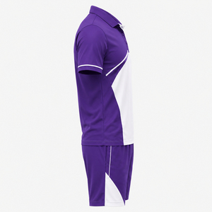 Uniforme de tenis para hombre que ofrece comodidad ligera, material de secado rápido y movimiento fácil para entrenamiento, competición y actividades en la cancha. - Product Image 2
