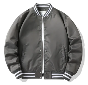 Chaqueta de Cuero Unisex, Nueva Edición 2025, Cuello Alto, Logotipo Frontal, Satén de Alta Calidad, Estilo Casual, Proveedor OEM - Product Image 3