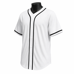 Camiseta de Béisbol Personalizada, Ligera y Transpirable, Uniforme Deportivo para Equipos, Fabricante - Product Image 3
