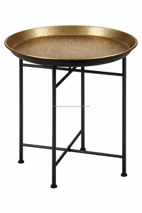 Mesa auxiliar plegable de metal con recubrimiento en polvo - Product Image 2