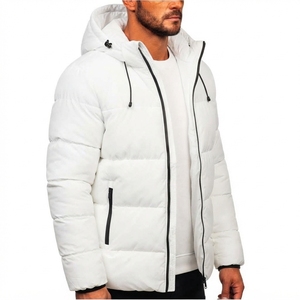 <b>Men</b> Winter <b>Hooded</b> Puffer <b>Coat</b> Warm Quilted Insulated Outdoor Jacket Casual Wear Wholesale Clothing Supplier - Product Image 2