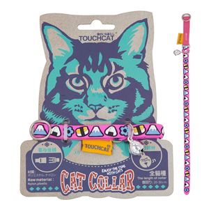 Collare per Gatti in Gomma di Design con Ganci in Acciaio Inossidabile e Campanello - Collari Premium per Animali Domestici - Product Image 3