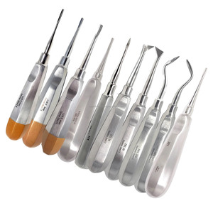 ชุดลิฟต์สำหรับถอนฟันเครื่องมือผ่าตัดสแตนเลส ISO13485ผ่านการรับรอง CE - Product Image 1