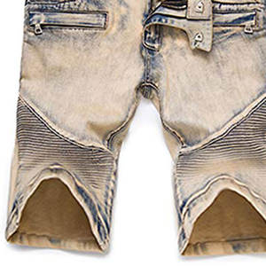 กางเกงยีนส์ขาสั้นผู้ชายคุณภาพสูงสไตล์ลำลอง ผลิตจากผ้าฝ้าย ราคาขายส่งจากปากีสถาน เหมาะสำหรับใส่เล่นกีฬากลางแจ้งและแฟชั่น - Product Image 6