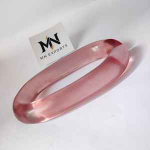 Chaîne murale en résine brillante colorée en gros, bijoux hip-hop pas chers à couleurs contrastées, artisanat en résine acrylique - Product Image 1