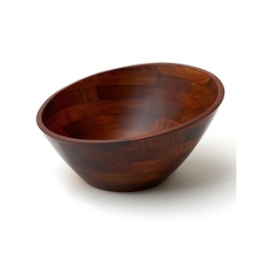 Tazón de Madera de Acacia de Primera Calidad, Diseño Minimalista, Plato para Servir Alimentos, Ideal para Regalo, Sin Recubrimiento, Artesanía - Product Image 2