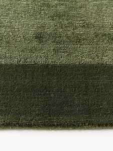 Luxury Hand Tufted Wool Viscose Rug Abstract Geometric Designer Carpet Handmade Area Rug for Modern Home Interiors - Product Image 6