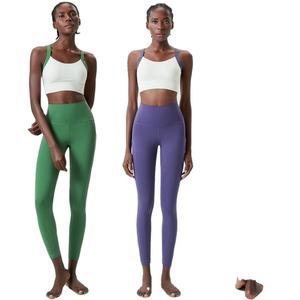 เสื้อผ้าผู้หญิงสีตรงกันเสื้อผ้าแห้งเร็วเสื้อผ้าโยคะเสื้อผ้าฝึกซ้อมเสื้อผ้าซิปขึ้นเสื้อกีฬาแขน - Product Image 1