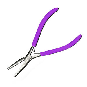 Pince professionnelle pour extensions de cheveux, pour l'application de micro-anneaux et de nano-perles en salon et à usage personnel - Product Image 2