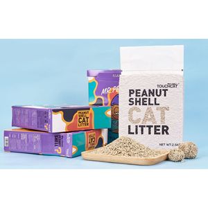 Lettiera per Gatti Ecologica ad Alta Agglomerazione Realizzata con Gusci di Arachidi per Gattini - Product Image 2