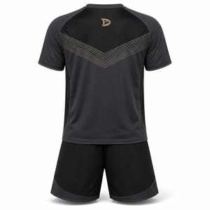 Conjunto de Uniforme de Fútbol Sala Personalizado OEM para Hombre, Camiseta y Pantalones Cortos de Fútbol de Poliéster de Secado Rápido, Transpirable - Product Image 3