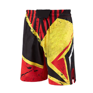 New Wholesale Custom Printed Fight <b>Boxer</b> Boxing Jiu-Jitsu Kimono MMA Shorts Sports Wear Your Logo Spandex/<b>Polyester</b> MMA Shorts - Product Image 1