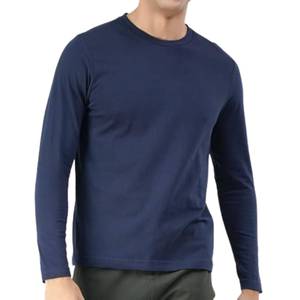 T-shirt à manches longues double couche pour homme, vierge, durable, style streetwear, vente en gros directe usine - Product Image 5