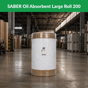 Rouleau absorbant l'huile haute résistance pour le nettoyage des déversements industriels, absorbant l'huile marine, grand format, pour le contrôle des déversements d'huile en atelier - Product Image 2