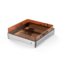 Grabador Láser Seguro para Aulas, 20W, Cerrado, Genesis-F, para Escuelas y Educación STEM, con Bloqueo Infantil, Mini Máquina de Grabado Láser