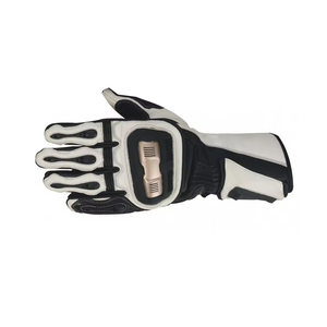Customizable Leather Waterproof Non-Slip Breathable Motorbike <b>Gloves</b> Full Finger <b>Touch</b> Screen Windproof Motorbike <b>Gloves</b> - Product Image 4