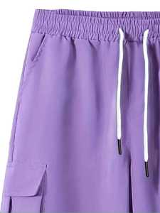 Nuevo chándal elegante para hombre, camiseta transpirable de verano, pantalón corto, ropa informal moderna para actividades al aire libre, chándal con logotipo personalizado - Product Image 5