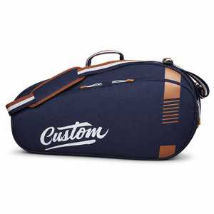 Custom Navy Canvas <b>Duffel</b> <b>Bag</b> with Zipper Closure Sport Travel Gym Durable Lightweight Waterproof Portable Large Capacity - Product Image 1