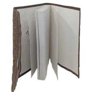 Diario A5 de cuero genuino premium de fabricante indio con 200 páginas y diseño ligero para escritura diaria - Product Image 4