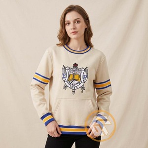 เสื้อสเวตเชิ้ตผู้หญิงแบบสั่งทำพิเศษ GREEK TREASURES SIGMA GAMMA RHO สำหรับชมรมนักศึกษาหญิง ฤดูหนาว ผ้าฝ้ายฟลีซ 100% ป้องกันรอยยับ - Product Image 3