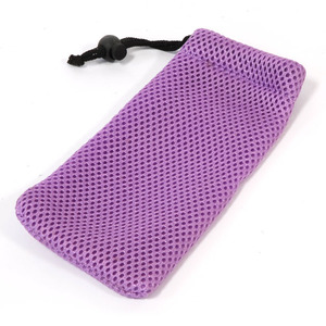 Terelene Fabric Mesh Eyeglass Pouch Rectangle Soft Simple Style 3-5.9in Eyewear Accessories - Product Image 4