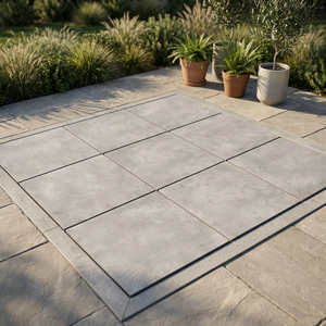 Carreaux de sol en porcelaine rectifiée antidérapants pour extérieur, usage intensif, 600x600mm, 24x24, 20mm, 60x90, 60x120, 30x30 - Product Image 1