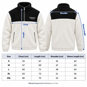 Veste en tissu très demandée pour un usage quotidien, vêtements décontractés et élégants, fabricant de vestes en sherpa d'hiver pour hommes - Product Image 6