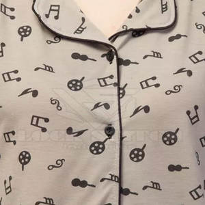 Conjunto de Pijama de Punto para Mujer con Top de Manga Larga y Pantalones Largos, Ropa de Dormir Suave y Transpirable - Product Image 5