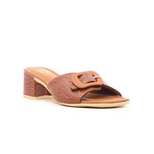 FR7887 Pantoufles de sport formelles marron - Product Image 3