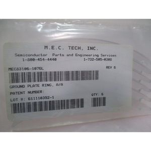 24 M.E.C. Tech MEC83106-1076L, Anillo de Placa de Tierra - Equipo y Piezas de Semiconductores de Confianza de Tradicción Global - Product Image 6