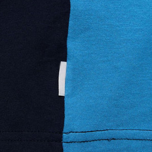 Custom OEM <b>Logo</b> Design Men's Cotton/Polyester Short Sleeve Breathable Quick Dry Eco-Friendly All Season O-Neck Knitted T-Shirt - Product Image 5