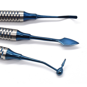 Premium Quality 3 Pcs Stainless Steel Dental Composite Filling <b>Instruments</b> Kit Manual Ergonomic Grip 5-Jaw Positions Dental - Product Image 3