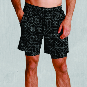Shorts de course sublimés respirants et tendance pour hommes, imprimés en couleur, décontractés et sportifs, collection 2026 - Product Image 4