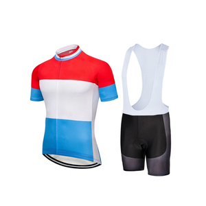 Maillot de cyclisme respirant, doux, à séchage rapide, à manches courtes, vêtements de sport, tenue de cyclisme d'été, ensemble de cyclisme 2 pièces pour hommes - Product Image 6