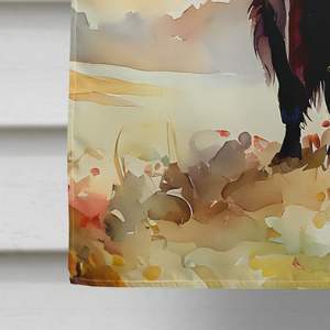 Buffalo gran porche manga poste decorativo patio Banner ilustraciones pared colgante Multicolor poliéster casa bandera - Product Image 4